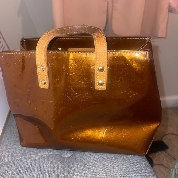 Louis Vuitton Monogram Vernis Reade PM in Brown - Picture 14 of 16